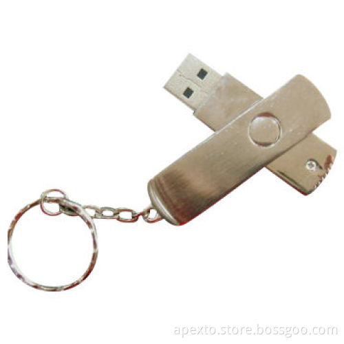 USB Flash Drive with Stainless Steel Housing, Supports Bootable, Plug-and-play FunctionNew